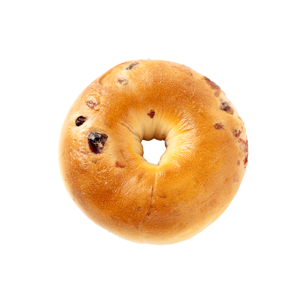 健康低脂蔓越莓百吉饼