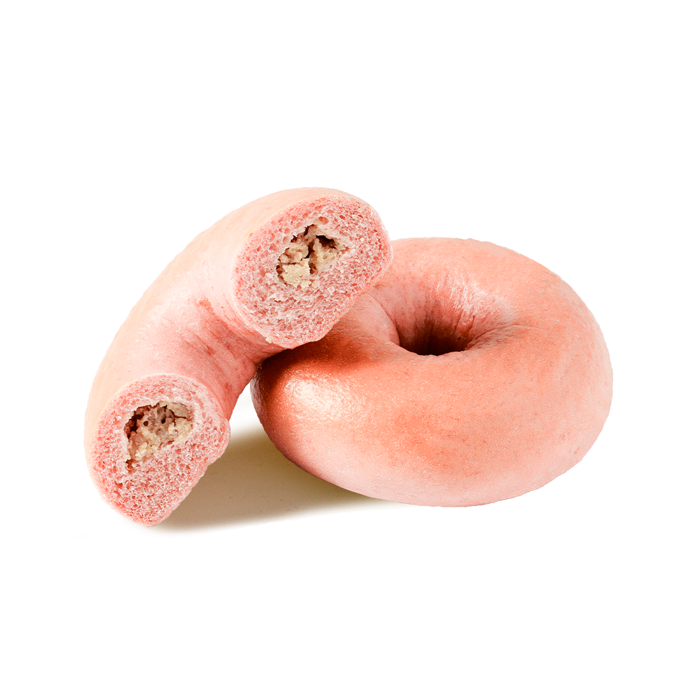 新西兰奶油奶酪玫瑰奶油奶酪百吉饼