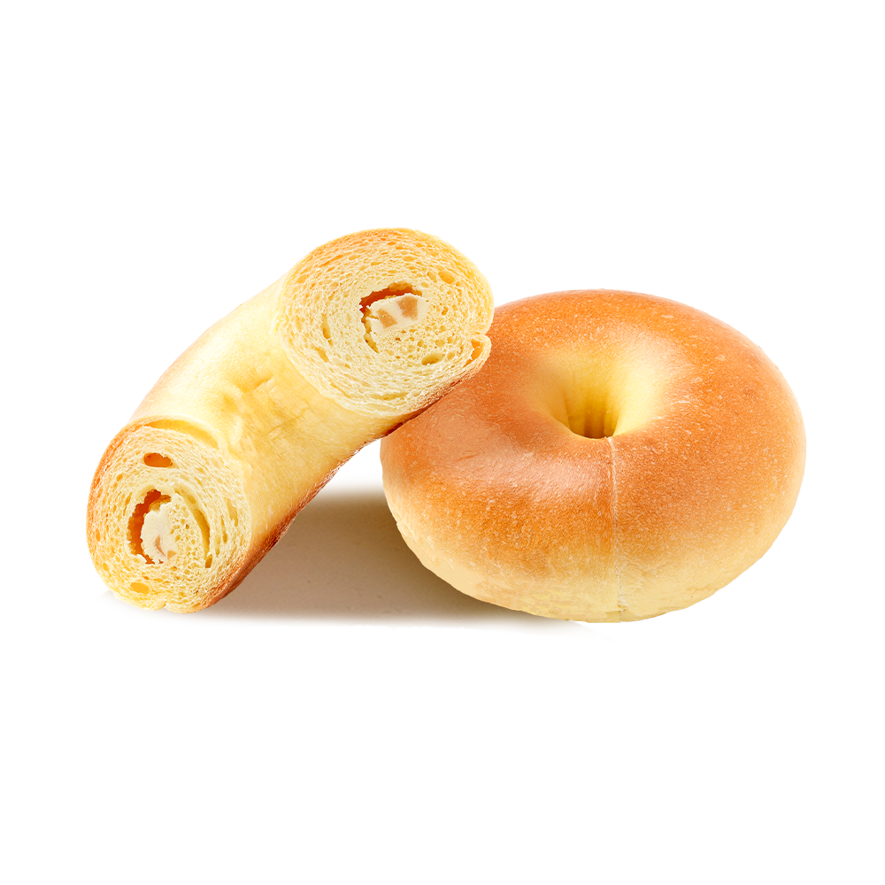 金橘柠檬黄油奶油芝士百吉饼